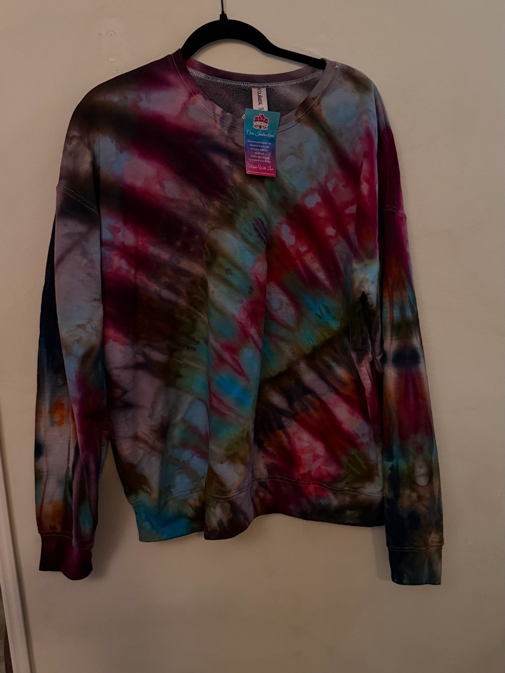 Tie dye crewneck